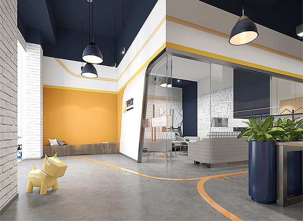 廣州心語心伴辦公室設(shè)計(jì)裝修